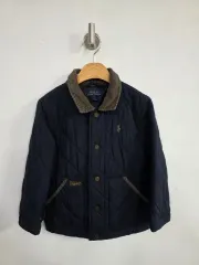ポロ ラルフローレン ネイビー キルティング ジャケット キッズ 5t
