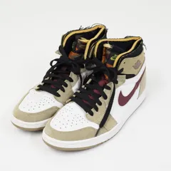 NIKE AIR JORDAN 1 ZOOM AIR エア ジョーダン 1 ズーム エア コンフォート USED美品 スニーカー 27.5cm オリーブ X8734