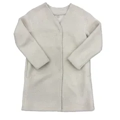 ▪︎ユニクロ ボアフリースノーカラーコート オフホワイト レディース Sサイズ ロングコート 完売品