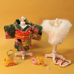 シルバニアファミリー ハンドメイド 節分 鬼のパンツ 鬼の着物