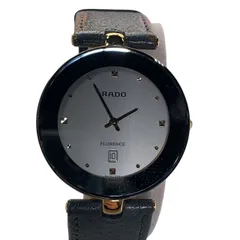 90s RADO フローレンス 1Pダイヤ スイス製 QZ 電池交換済 腕時計 90s RADO フローレンス 1Pダイヤ スイス製 QZ 電池交換済 腕時計