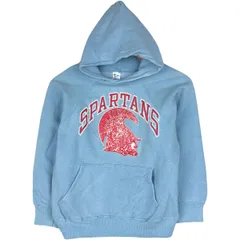 古着 80年代 チャンピオン Champion トリコタグ クロップド丈 スウェットプルオーバーパーカー USA製 レディースS相当/eaa603477