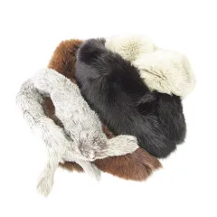 美品 4点 セット フォックス ファー ティペット マフラー マルチカラー