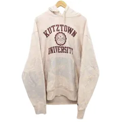 チャンピオン CHAMPION 00s リバースウィーブ パーカー プルオーバー トップス ロゴプリント 長袖 厚手 L ピンク