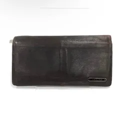 CELINE セリーヌ 長財布 二つ折り レザー WC-ST-0067 ダークブラウン