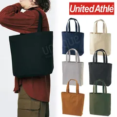 【新品】United Athle ユナイテッドアスレ 1508-01 ヘヴィー キャンバス トート バッグ 中 通勤 通学 トート ランチトート 帆布 オリジナル 無地のサムネイル
