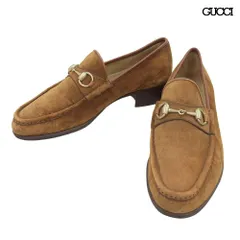 美品 グッチ GUCCI 90年代 ヴィンテージ スウェード ホースビットローファー 42 1/2 27cm