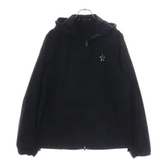 VALENTINO (ヴァレンティノ) VLTN LOGO バックプリント ジップアップナイロンジャケット ブラック TV3CI3555W6のサムネイル