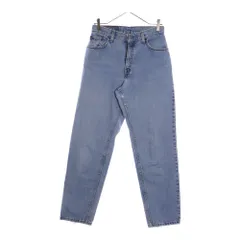 Levi's (リーバイス) 00s 550 ボタン裏刻印748 RELAXED FIT ジップ デニム パンツ インディゴ