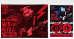 MAN WITH A MISSION 맨위즈 어미션 맨위즈 MWAM 15th ANNIVERSARY 2026 이치 반 복권 클리어 파일 스티커 세트 (장켄 조니 : LIVE) [장켄 조니 : LIVE]