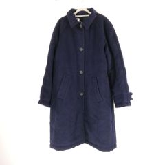 美品】マーガレットハウエル チェスターコート 比翼 カシミヤ混 厚手