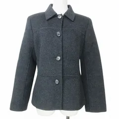 コースマイケルコース Kors michael kors 美品 ウール コート ジャケット 背抜き ウエストタブ 無地 グレー 4 M相当 ■GY09 X