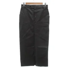 ガリャルダガランテ GALLARDAGALANTE タイトスカート フェイクレザー スリット F 茶 ブラウン /JS ■YHS7