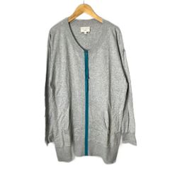 エルメス HERMES ニットポンチョケーブル編みケープ ノースリーブ 34