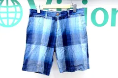 【194150】TOMMY HILFIGER トミーヒルフィガー  チェック柄 ハーフパンツ メンズ  30