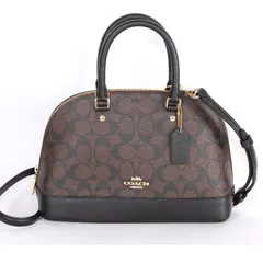 コーチ COACH 2WAY ショルダーバッグ 27583 IMAA8 マホガニー/ブラウン レディース シグネチャー ハンドバッグ 【新品・本物】 売れ筋