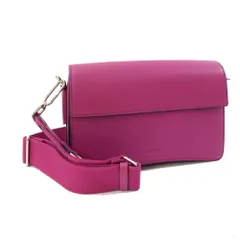  エコー ショルダーバッグ テクスチャブロック レザー 鞄