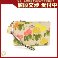  コーチ ポーチ スモール リストレット CC956 中古