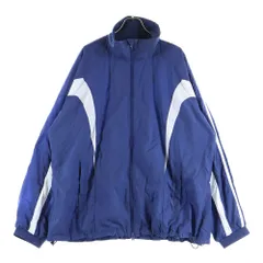 Y-3 (ワイスリー) 3-STRIPES NYLON SHELL JACKET 3ストライプ ナイロンシェル ジップアップジャケット ネイビーのサムネイル
