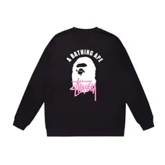 【激レア】STUSSY ステューシー　スウェット　トレーナー　完売モデル　刺繍 激レア】STUSSY ステューシー スウェット トレーナー 完売モデル 刺繍