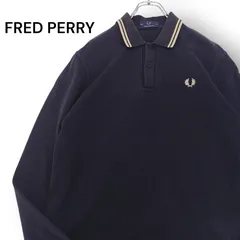 【イングランド製】FRED PERRY フレッドペリー 長袖 ポロシャツ UK ブラック イエロー 黒 黄