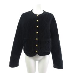 エルメス HERMES ニットポンチョケーブル編みケープ ノースリーブ 34