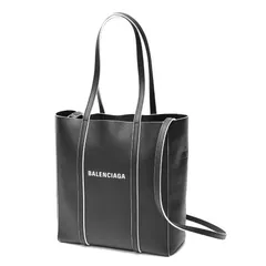 バレンシアガ / BALENCIAGA　エブリディトート XS　551810　レザー　ブラック/ホワイト 【中古】 商品番号 S-159929