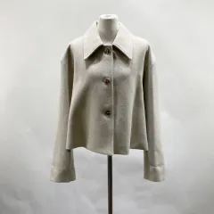 エイトセカンズ バッグ ピンタック Aライン ショート ジャケット レディース 90サイズ M ヴィンテージ