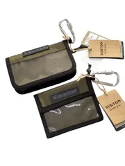 バートン◆スキー スノボ パスケース ウォレット 2点セット JPN ZIP PASS WALLET カーキ カモフラ