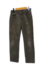 リーバイス Levi's 90’s 90年代 赤文字501 先染め ブラックデニム ボタン裏522 USA製 アメリカ製 vintage ヴィンテージ デニム ブラック W28 L30 101MB-833