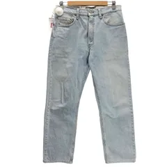 リーバイス Levis 90S USA製 REGULAR FIT STRAIGHT LEG  ボタン裏553刻印 505 アイスウォシュ 5ポケット ストレート デニム パンツ 98年製 メンズ  W33L30