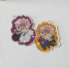 呪術廻戦 宿儺 虎杖 悠仁 ぴた！でふぉめ アクリルキーホルダー チャーム