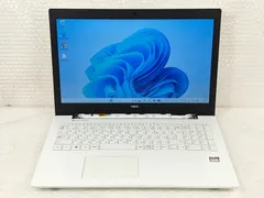 NEC LAVIE NS150E/M AMD E2-9000/4GB/500GB HDD/Windows11/15.6型HD カームホワイト 難あり