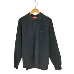 Supremeシュプリーム スモールボックス ポロ セーター ブラウン - メルカリ