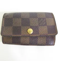 ルイヴィトン LOUIS VUITTON ダミエ ミュルティクレ6 キーケース 6連 ブラウン N62630 2sa6633