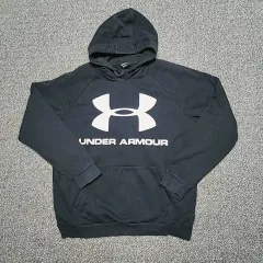 2XL UNDER ARMOUR アンダーアーマー ビックロゴ 起毛 WHO Tシャツ