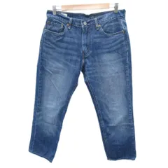 リーバイス Levi's 511 デニムパンツ ジーンズ W33 L32 M 青 ブルー 七分丈 /HO53 ■GY58