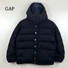 GAP 00s 2008 archive down hoodie jacket M ギャップ アーカイブ フード ダウンジャケット ダブルジップ ドローコード 平成