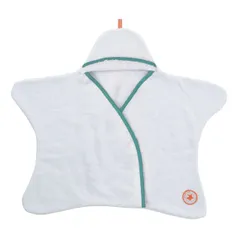 新品 Tuppence&Crumble(タッペンスアンドクランブル) 星型アフガン Star Wrap スターラップ Splash Club Starsnug スプラッシュクラブ スタースナッグ 【タオル地】 アクア 0-4ヶ月用