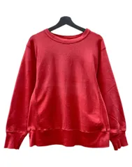 チャンピオン Champion 80s 80年代 トリコタグ 完全目無し REVERSE WEAVE リバースウィーブ  USA製 トレーナー フェード 赤 スウェット 無地 レッド Mサイズ 104MT-2517