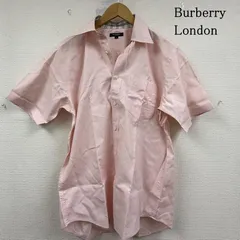 バーバリーロンドン ノバチェック 半袖 ボタンダウン シャツ メンズ M ISItems【USED】【古着】【中古】50150523