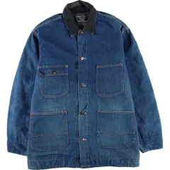 古着 70年代 シアーズ Sears WORK'N LEISURE デニムカバーオール メンズXL相当 ヴィンテージ/eaa606308