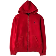 古着 ラルフローレン Ralph Lauren POLO RALPH LAUREN スウェットフルジップパーカー メンズM相当/eaa606171