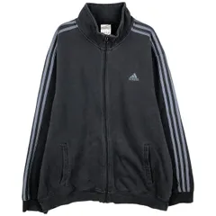 古着 アディダス adidas フルジップスウェットシャツ トレーナー メンズXL相当/eaa607301