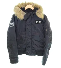 ヒステリックグラマー HYSTERIC GLAMOUR 00s  N-2B ロゴ ワッペン ミリタリー ナイロン ブルゾン フライト Y2K アーカイブ PRIMALOFT プリマロフト 4AB-1871 ジャケット ブラック Sサイズ 103MT-3736