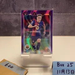 2024-25 Topps  Gavi FC Barcelona UEFA Champions League Purple Foil  カード