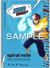 【新品】ノート・メモ帳 轟焦凍 B5スパイラルノート 「僕のヒーローアカデミア」