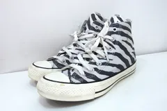 【226525】CONVERSE コンバース  Chuck Taylor All Star チャックテイラー アニマル ハイ ゼブラ柄 ハイカットスニーカー  24.0ｃｍ 1SC230