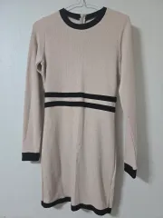 ニットミニONEワンピース