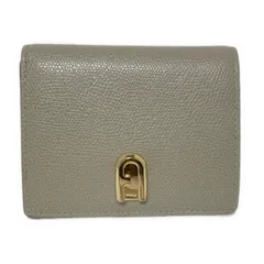 FURLA(フルラ) 2つ折り財布 プリムラ グレー レザー